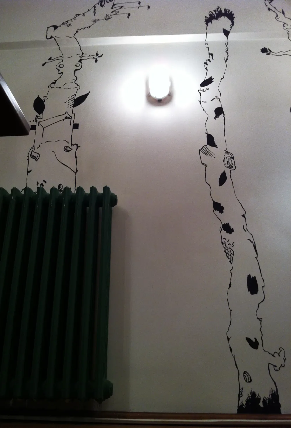 Wall work: ddddd