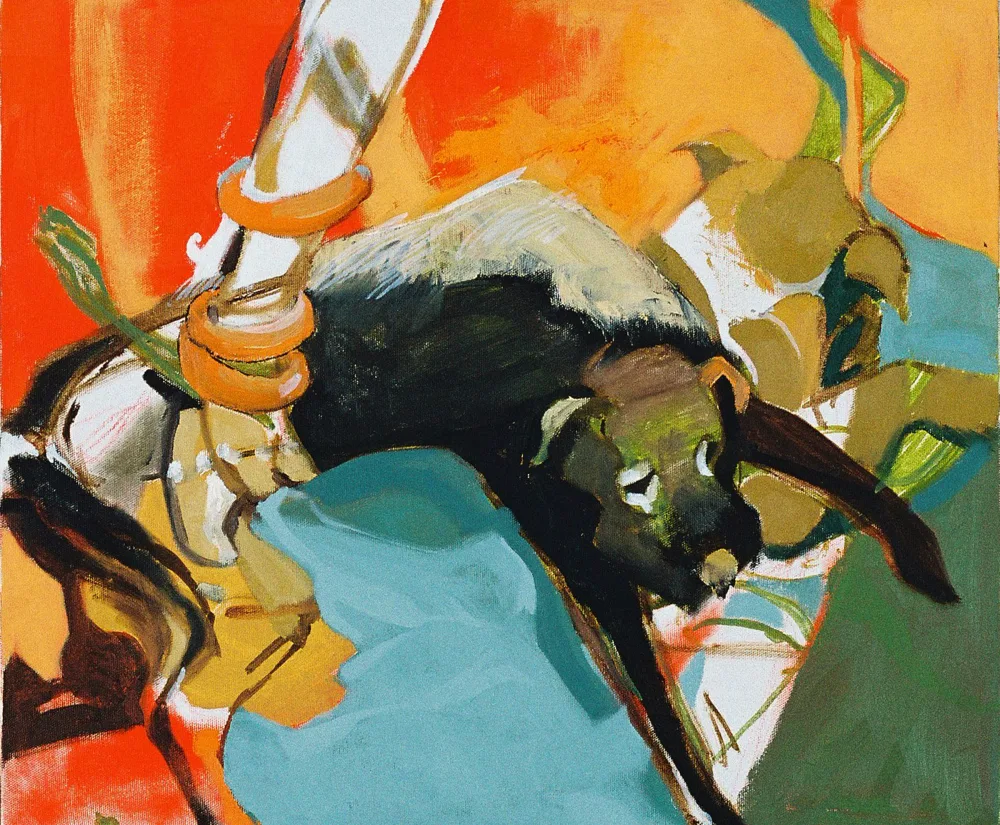 Oil painting: miRRa 50x60(2)