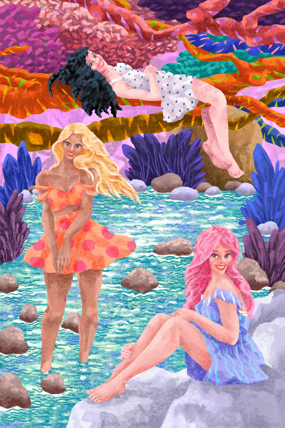 River illustration from A-sides
